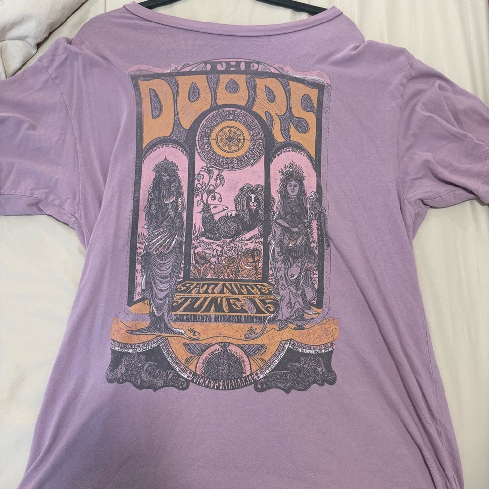 Oversized Freepeople Purple “Doors” Top